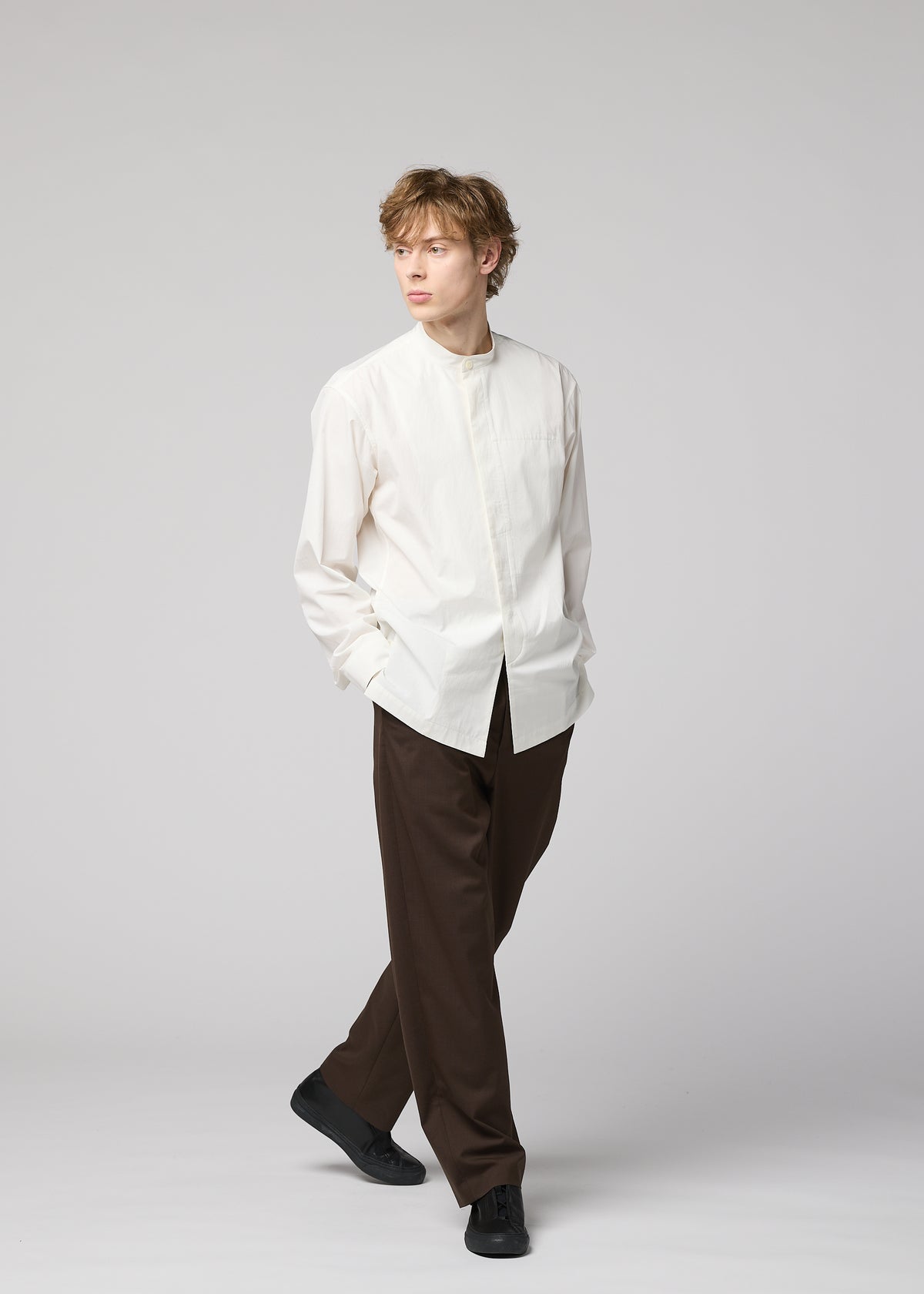 140/2 SHIRT、メンズ_トップス_シャツ、着用画像4