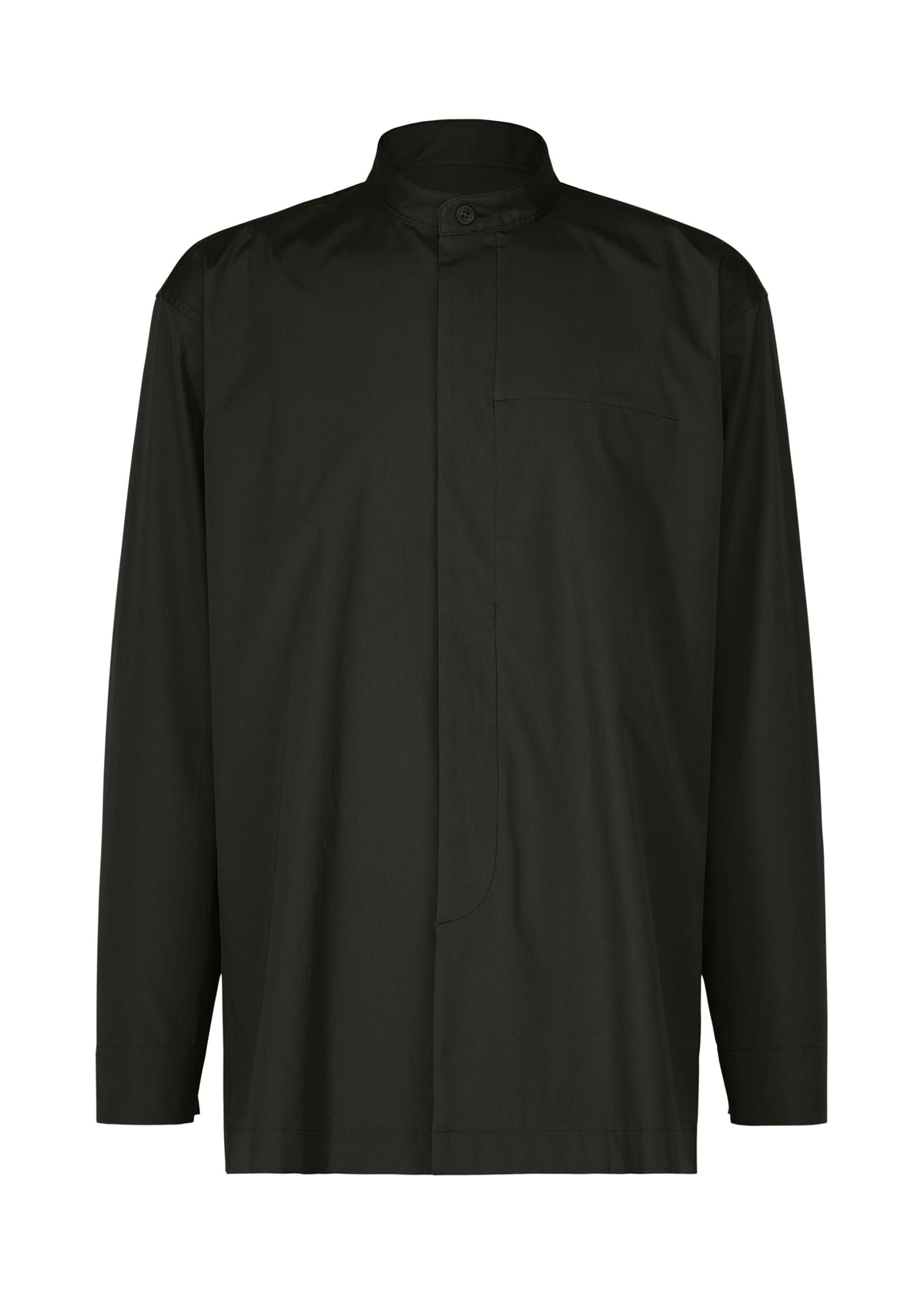 140/2 SHIRT、メンズ_トップス_シャツ、ブラック