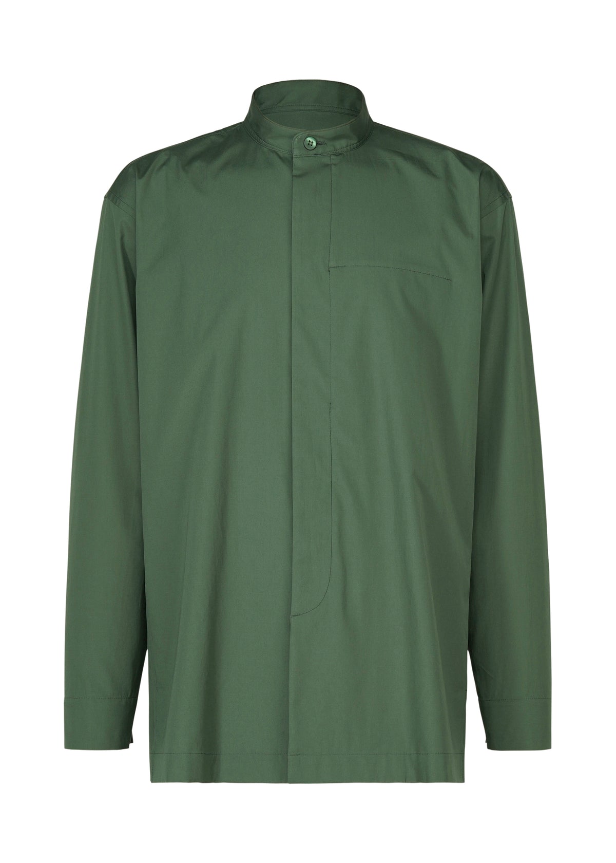 140/2 SHIRT、メンズ_トップス_シャツ、グリーン