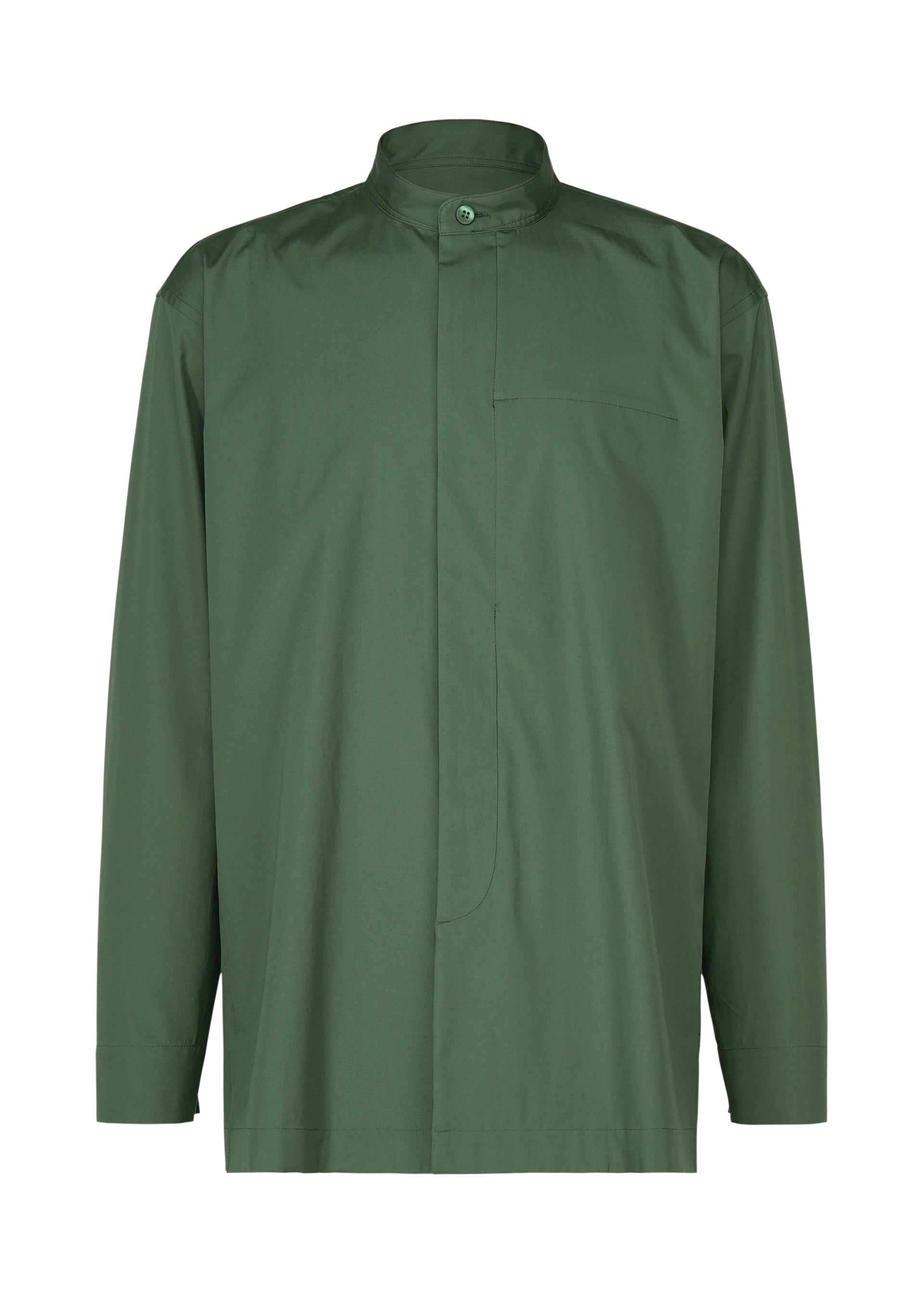 140/2 SHIRT、メンズ_トップス_シャツ、グリーン
