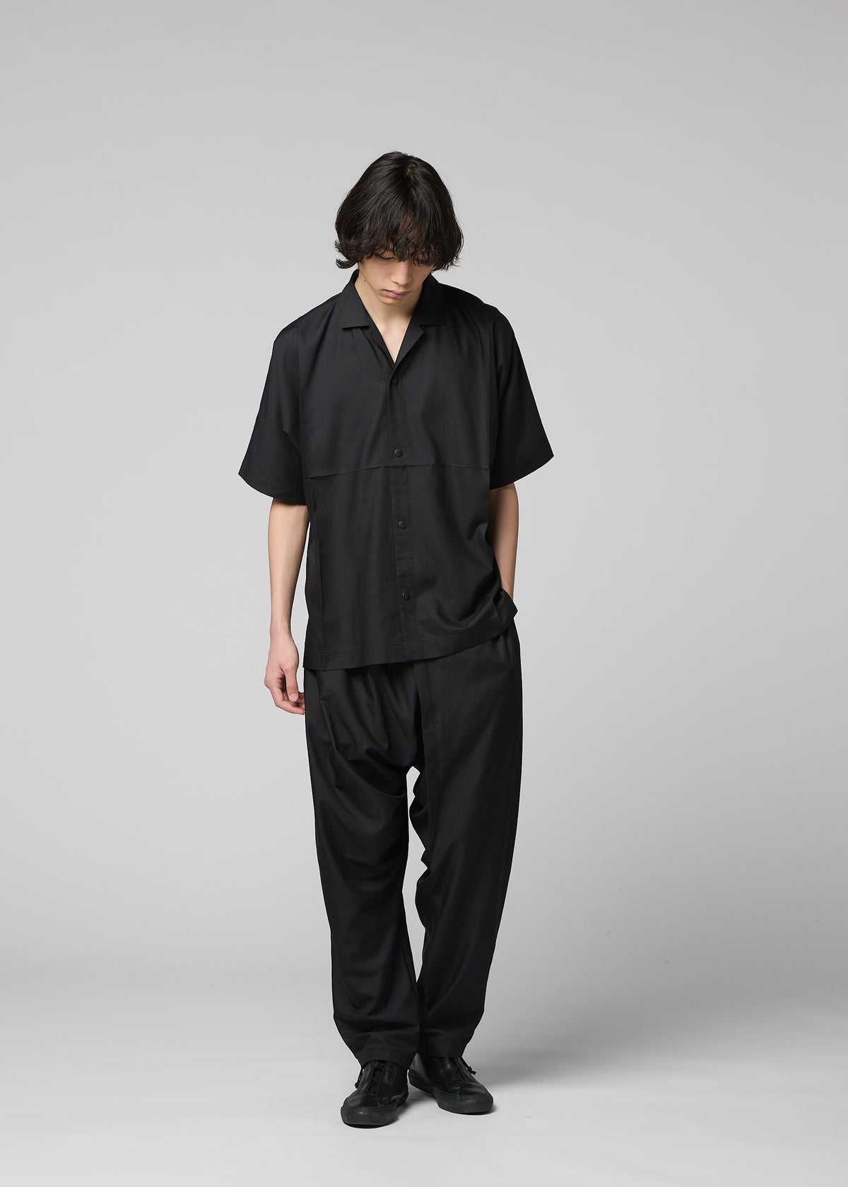 COMPACT SHIRT、メンズ_トップス_シャツ、着用画像4