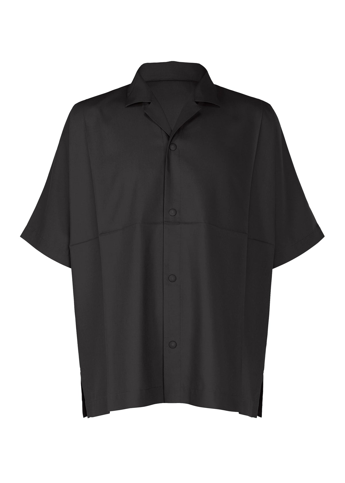 COMPACT SHIRT、メンズ_トップス_シャツ、ブラック