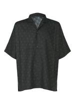 TIE PATTERN SHIRT、メンズ_トップス_シャツ、ネイビー