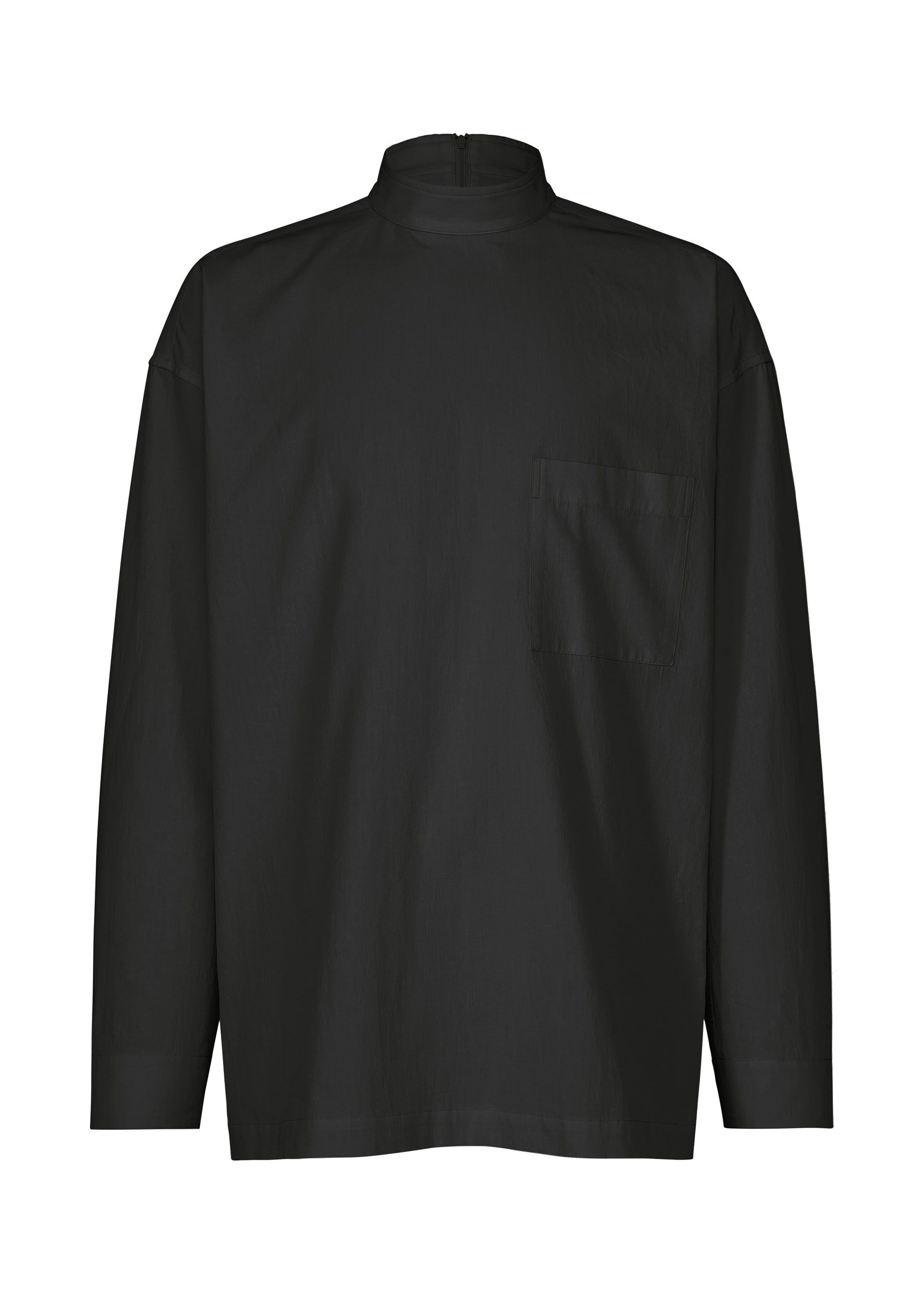 WHITE SHIRT、メンズ_トップス_シャツ、ブラック