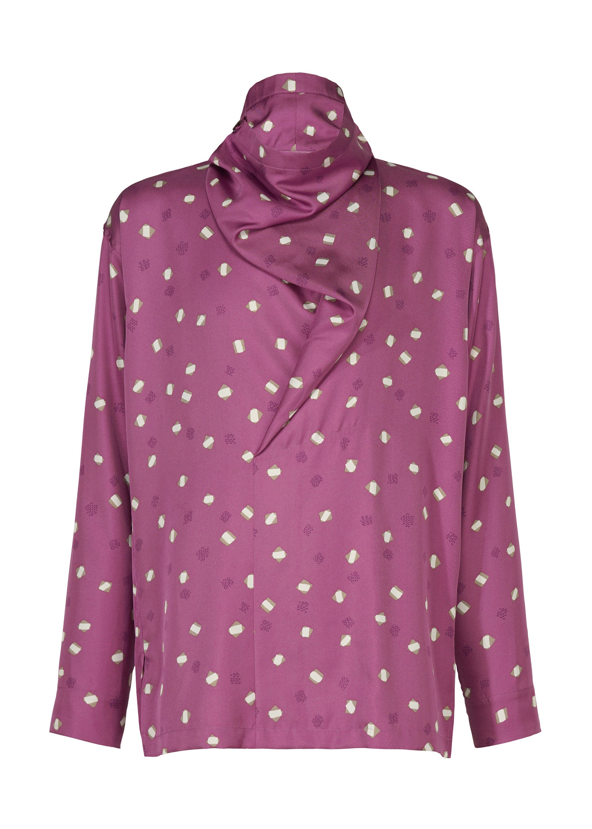 MERRY SATIN SHIRT、メンズ_トップス_シャツ、ディテール画像3