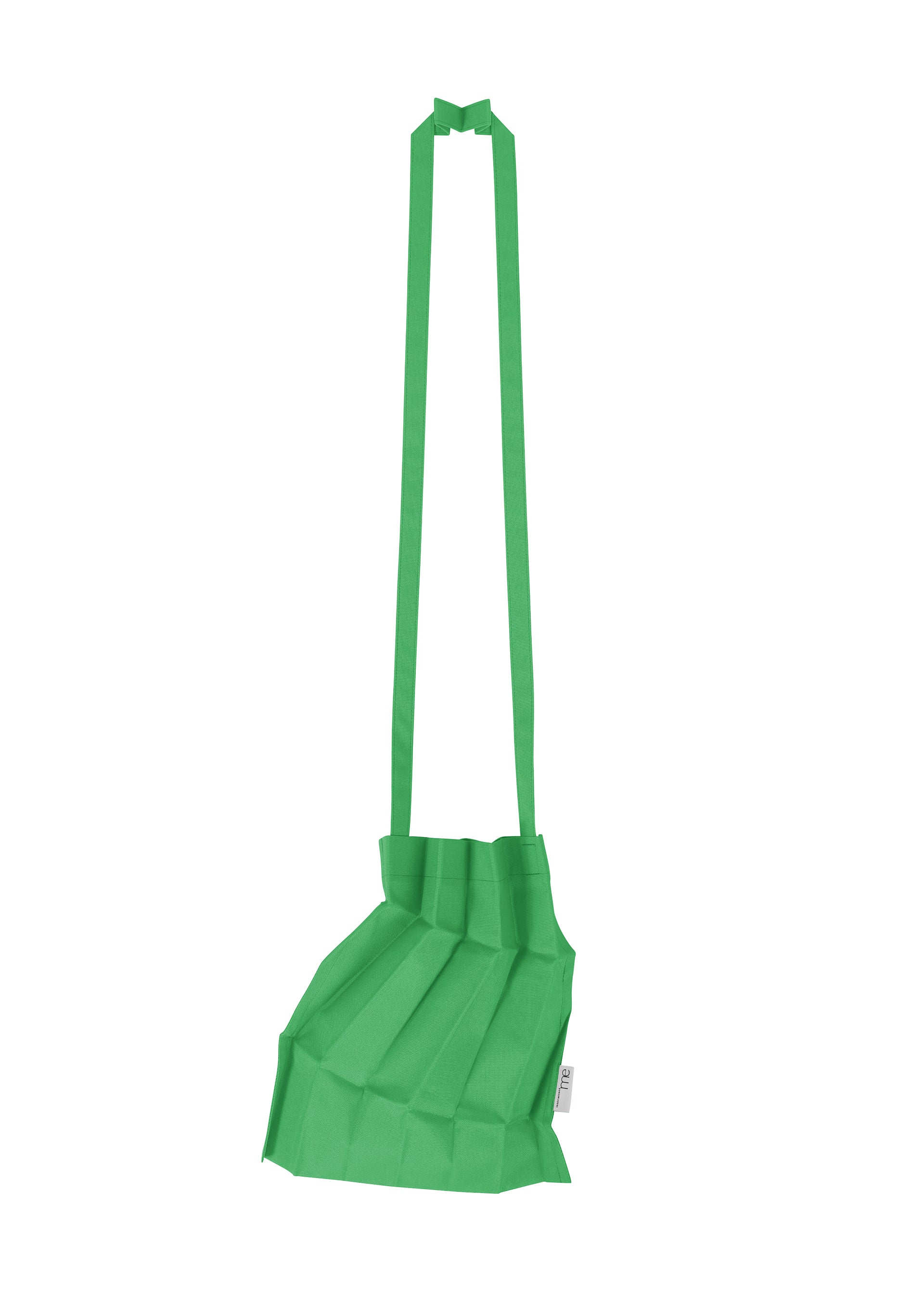 ZIG ZAG PLEATS BAG、バッグ&財布_ショルダーバッグ、グリーン