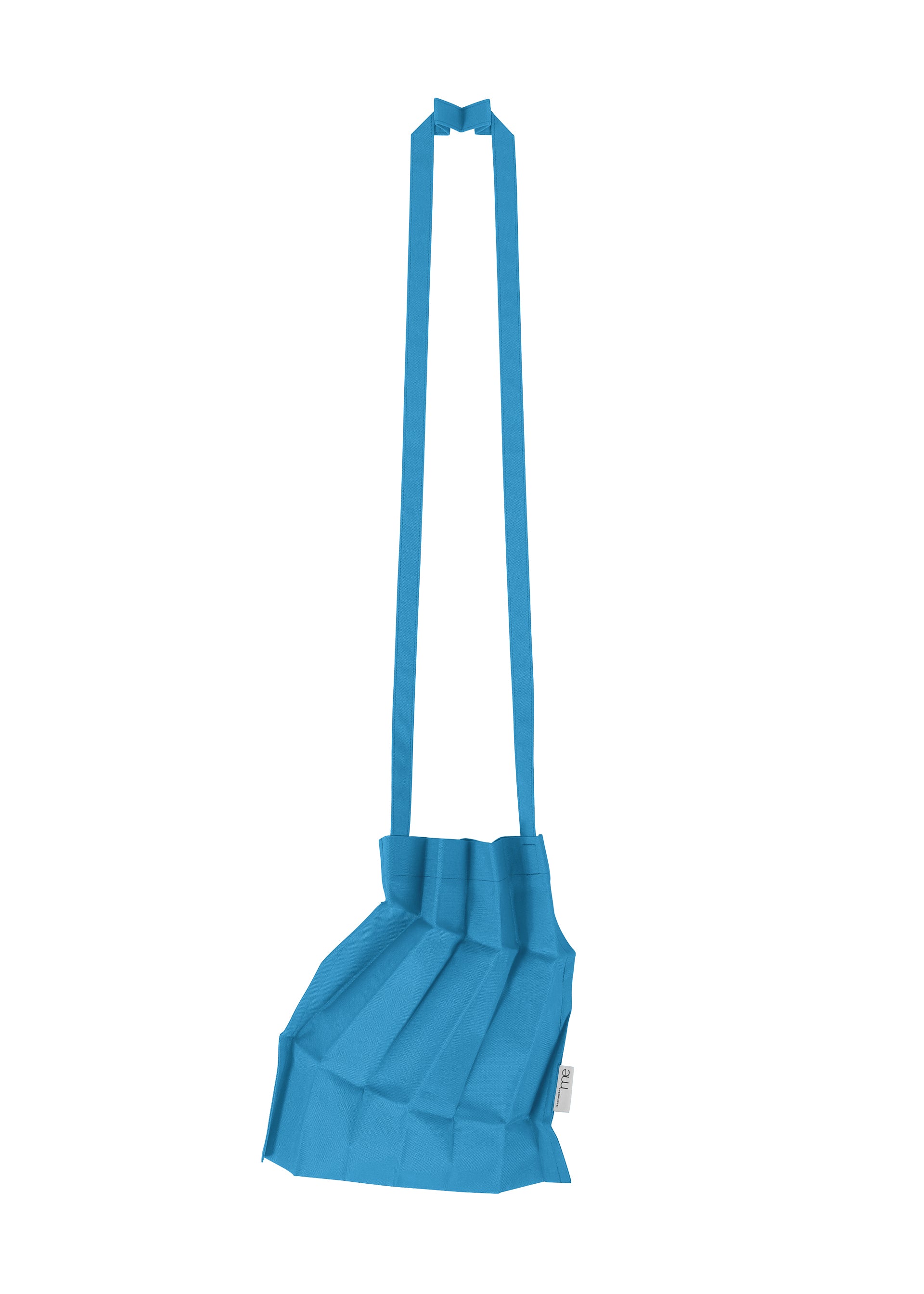 ZIG ZAG PLEATS BAG、バッグ&財布_ショルダーバッグ、ブルー