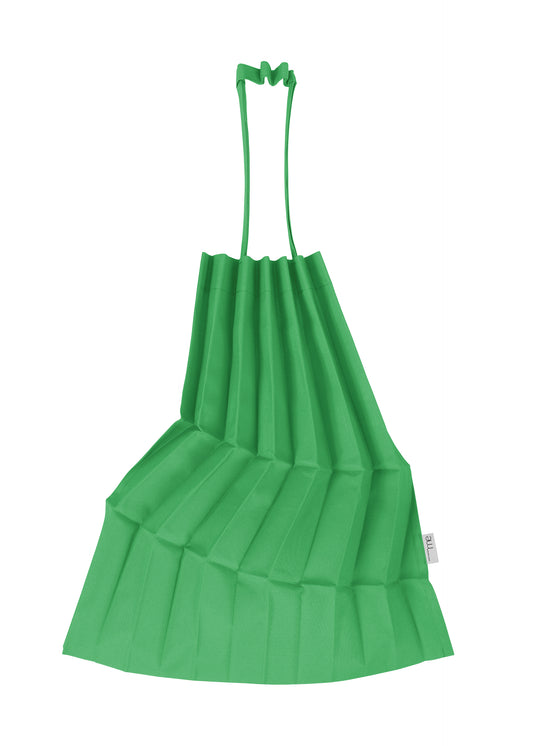 ZIG ZAG PLEATS BAG、バッグ&財布_トートバッグ、グリーン