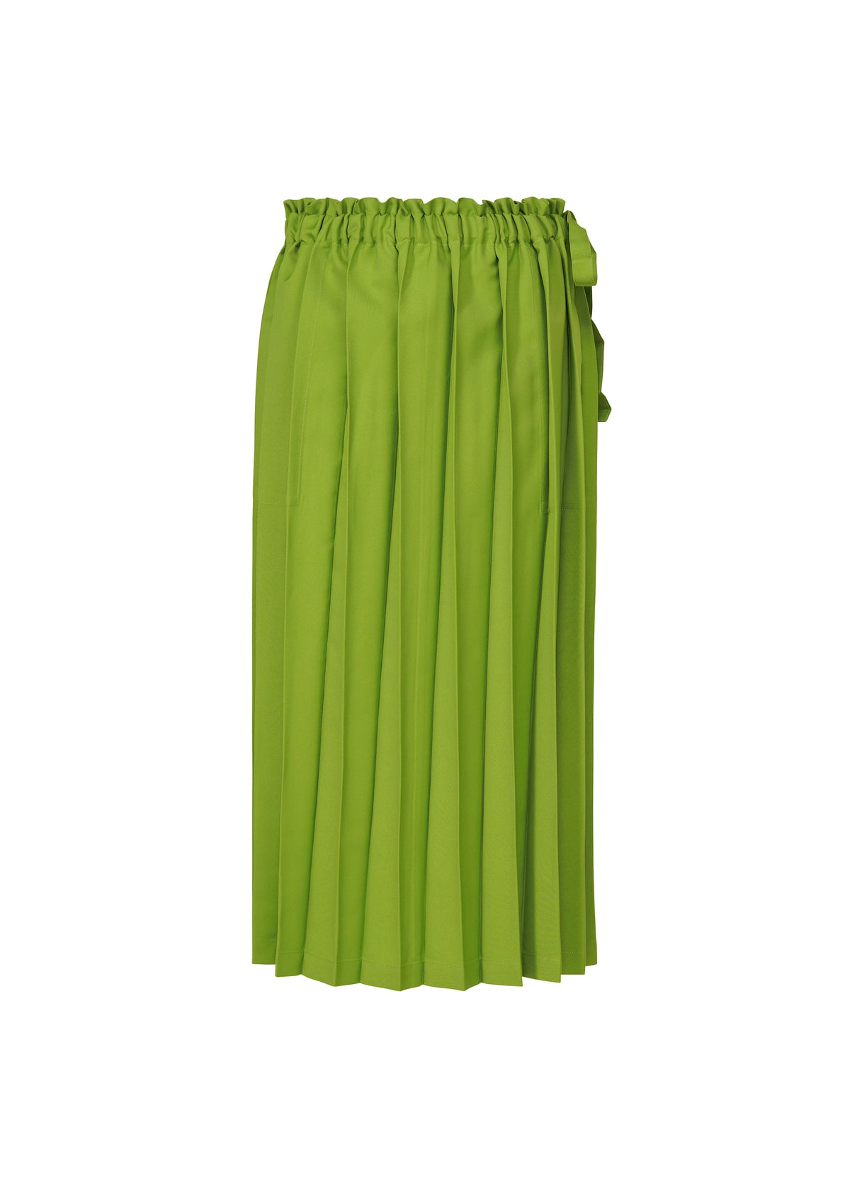 CROSS PLEATS、ウィメンズ_スカート、グリーン