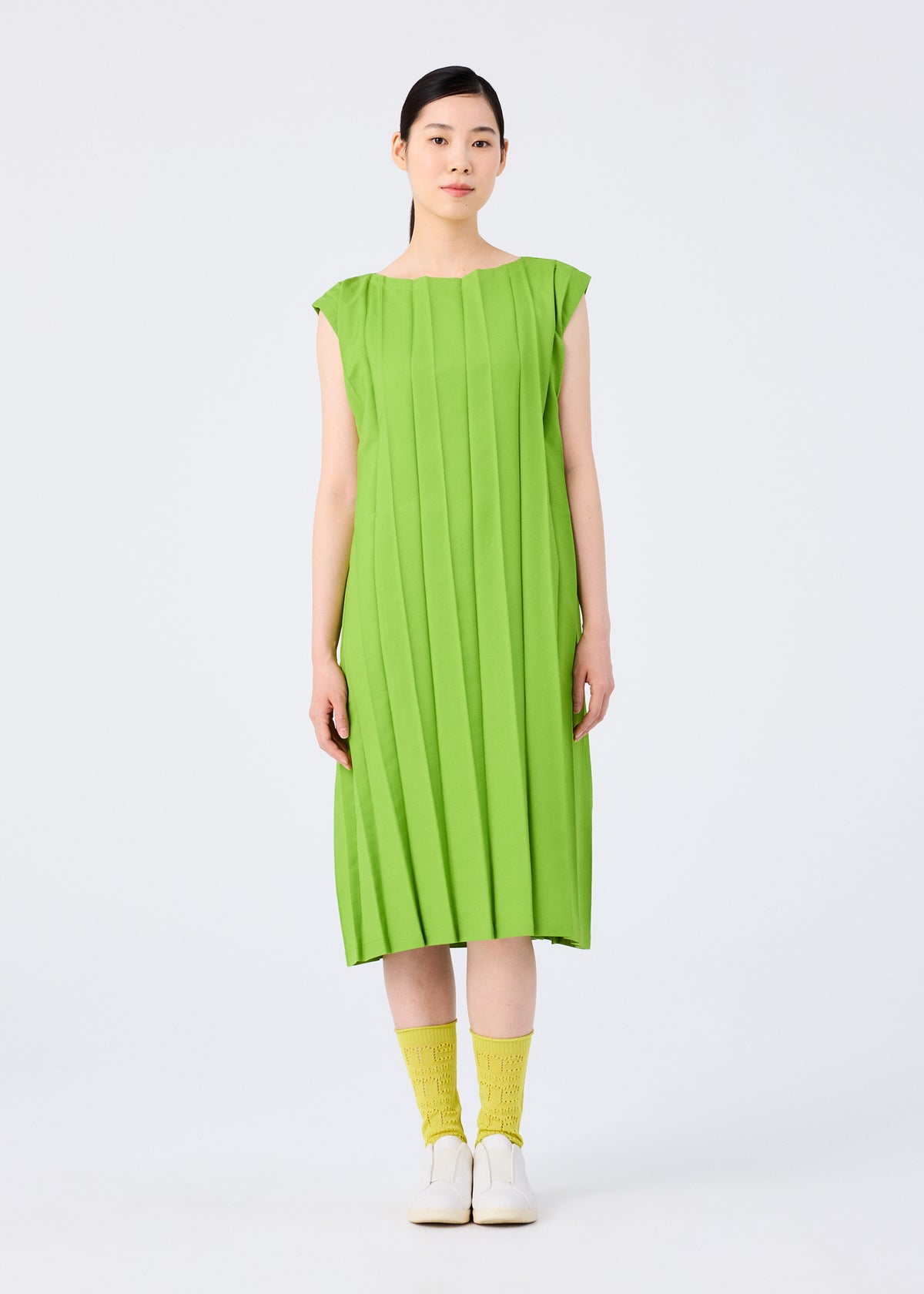CROSS PLEATS、ウィメンズ_ワンピース、着用画像1