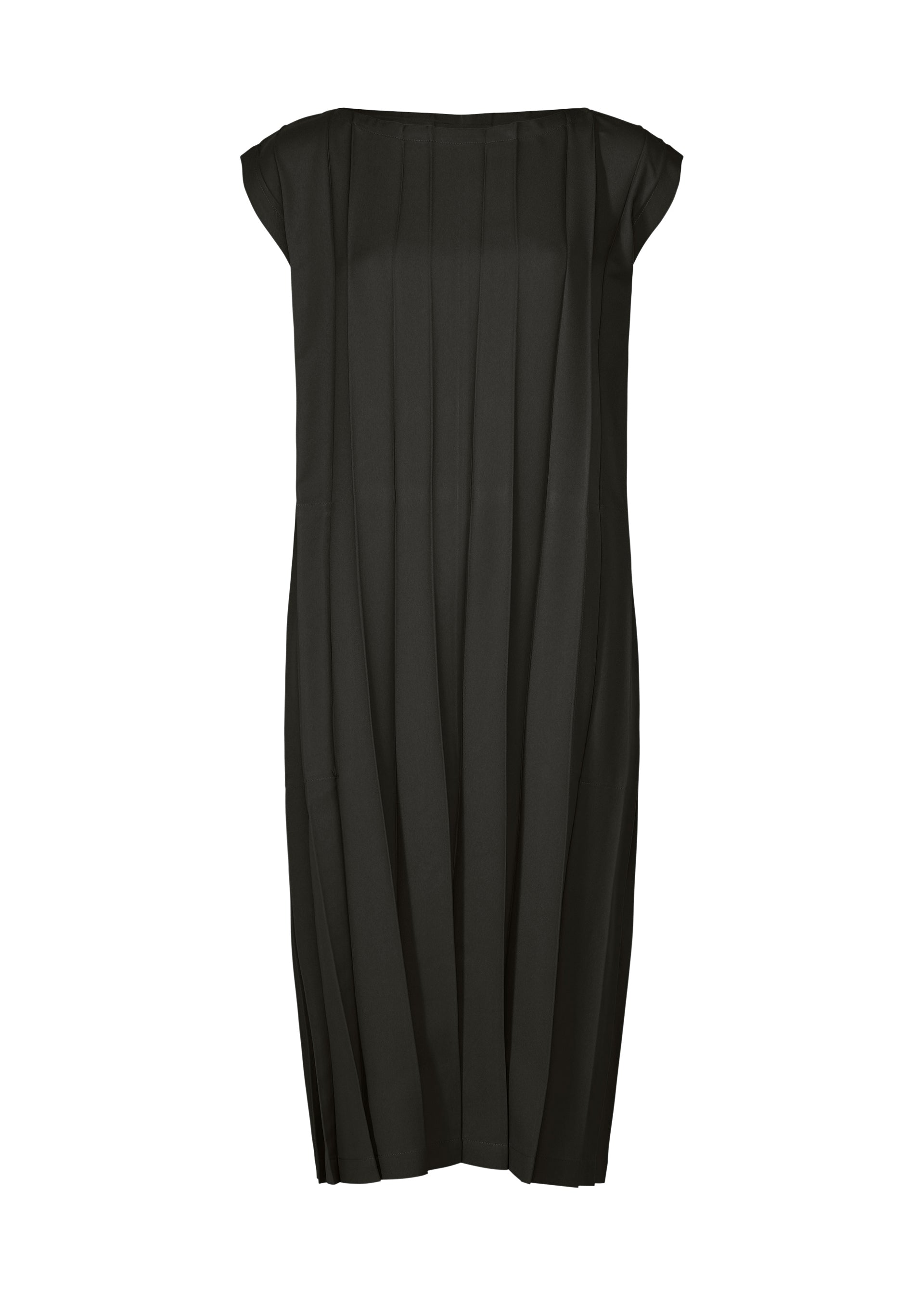 CROSS PLEATS、ウィメンズ_ワンピース、ブラック