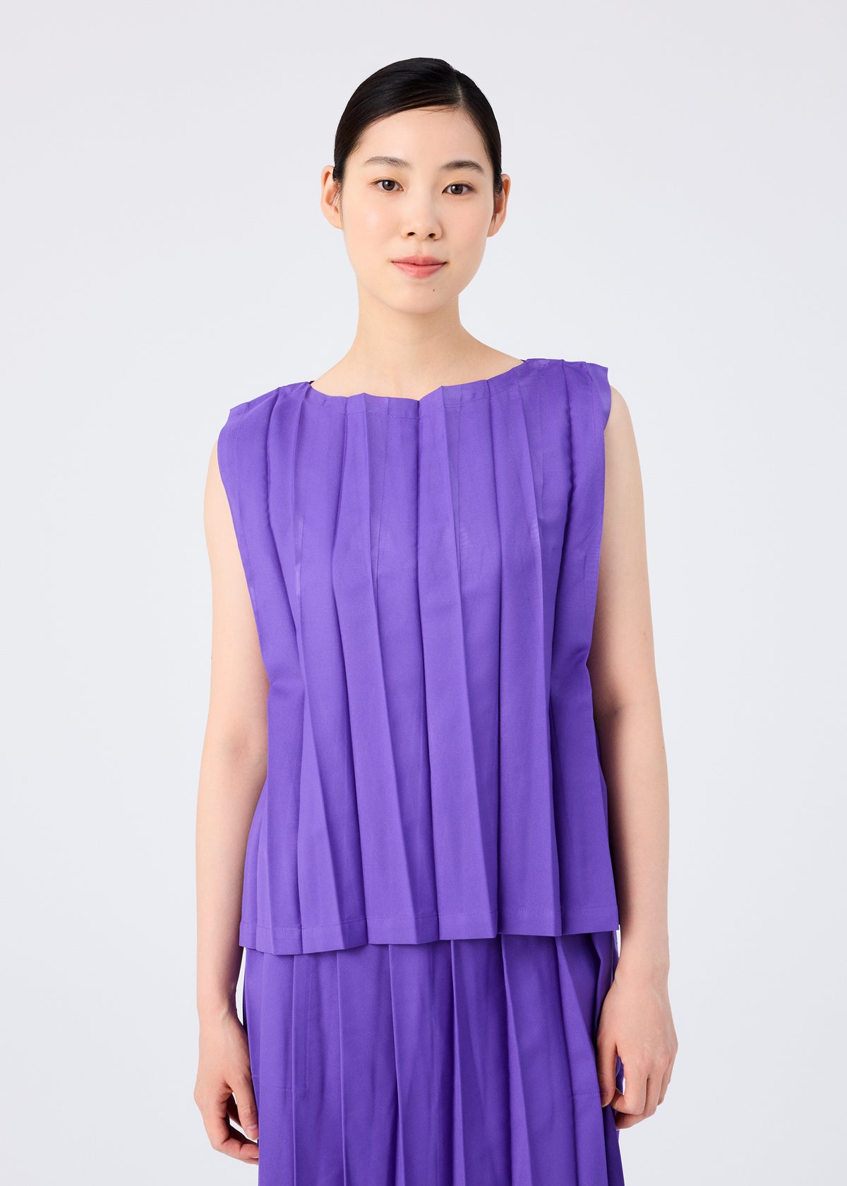 CROSS PLEATS、ウィメンズ_トップス_トップ、着用画像1
