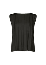 CROSS PLEATS、ウィメンズ_トップス_トップ、ブラック