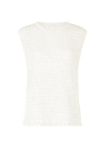 KNIT LIKE CLOTH、ウィメンズ_トップス_トップ、ホワイト