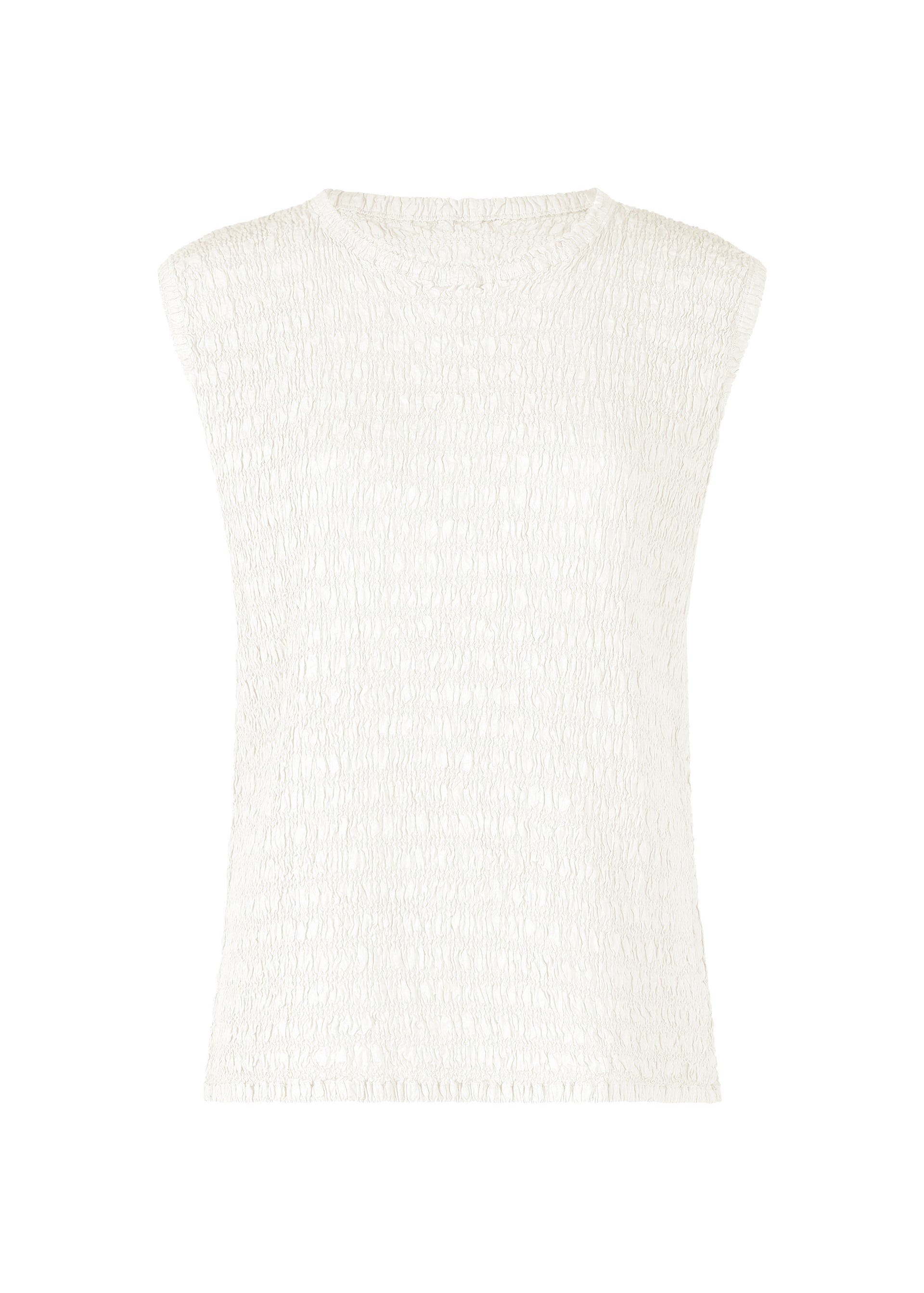 KNIT LIKE CLOTH、ウィメンズ_トップス_トップ、ホワイト