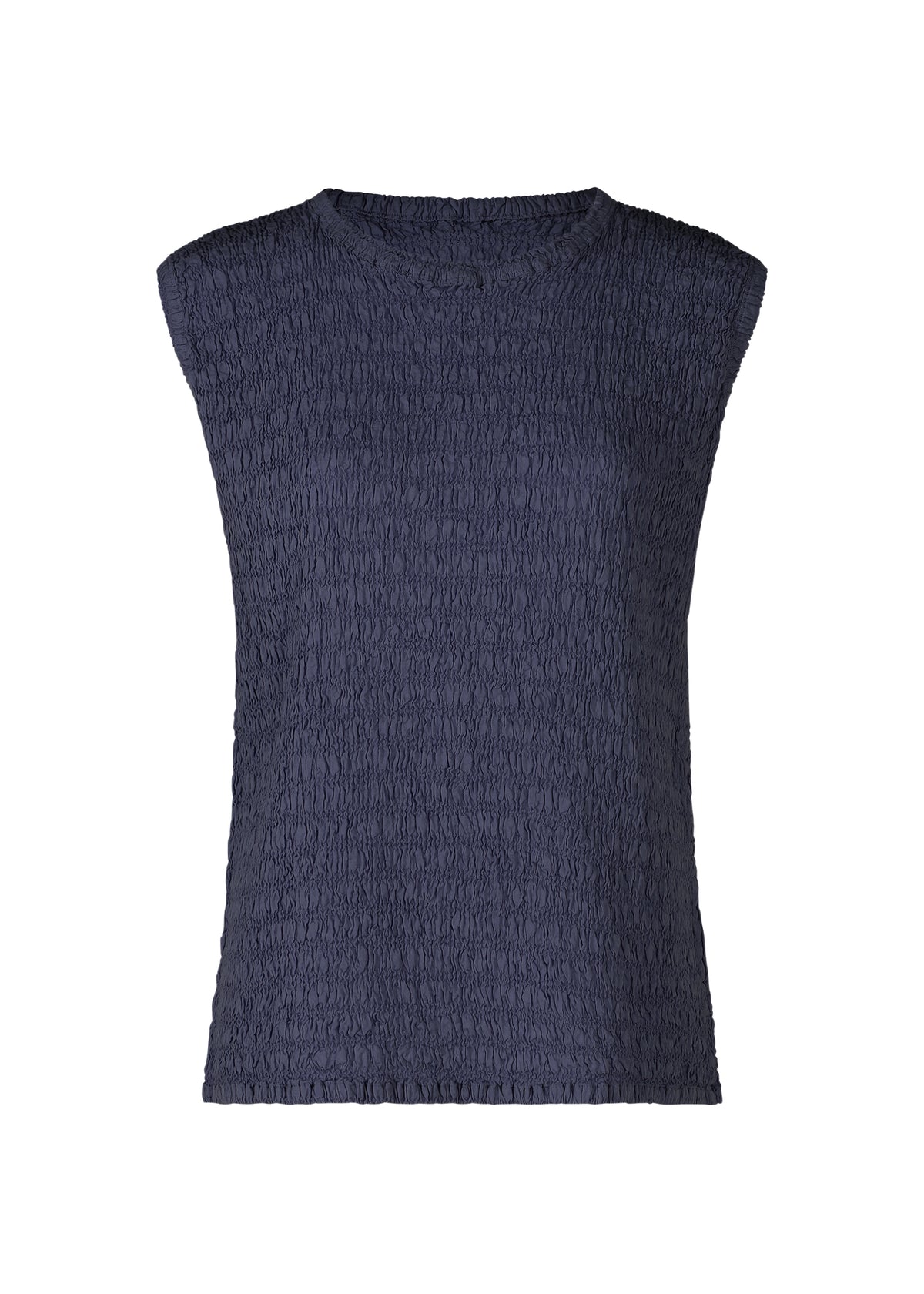 KNIT LIKE CLOTH、ウィメンズ_トップス_トップ、ネイビー