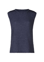 KNIT LIKE CLOTH、ウィメンズ_トップス_トップ、ネイビー