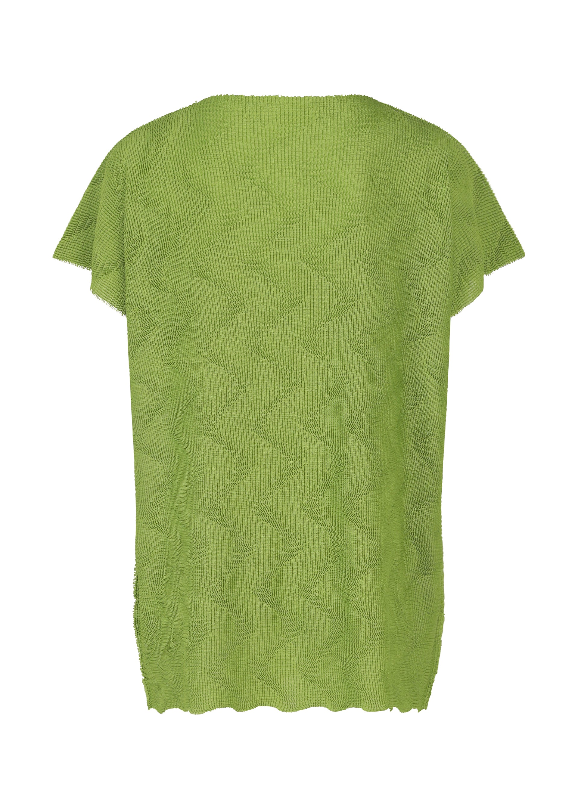 WAVE KNIT STRETCH PLEATS、ウィメンズ_トップス_トップ、ディテール画像1