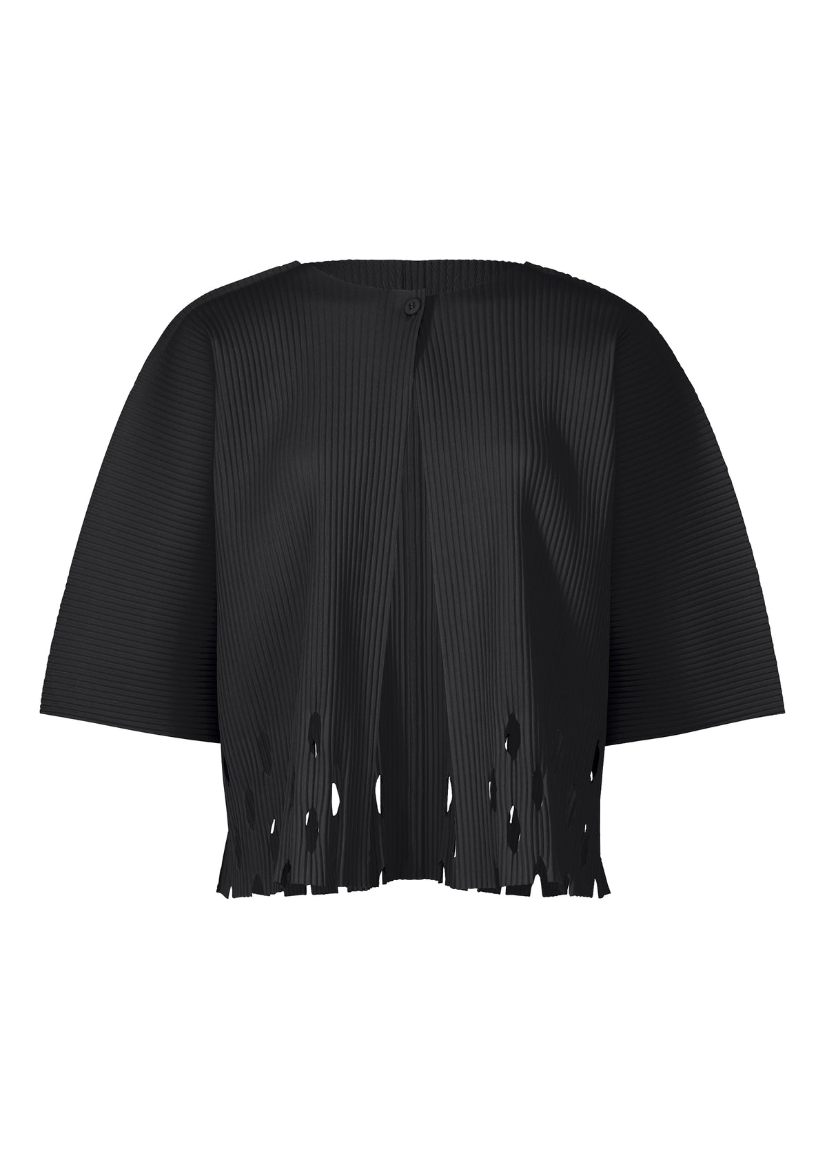APERTURE PLEATS、ウィメンズ_トップス_カーディガン、ブラック