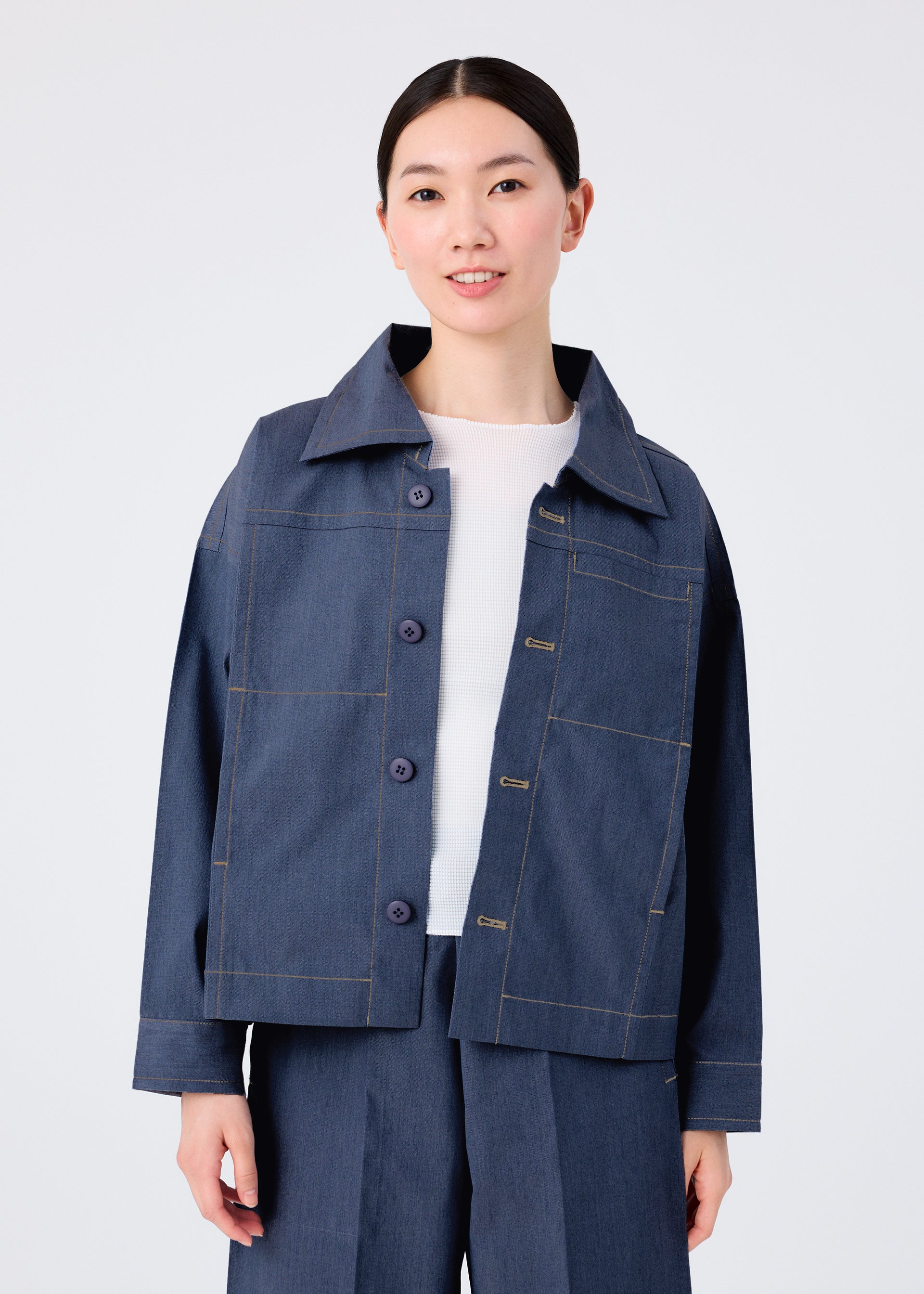 FLAT DENIM、ウィメンズ_ジャケット&コート_ジャケット＆ブルゾン、着用画像1