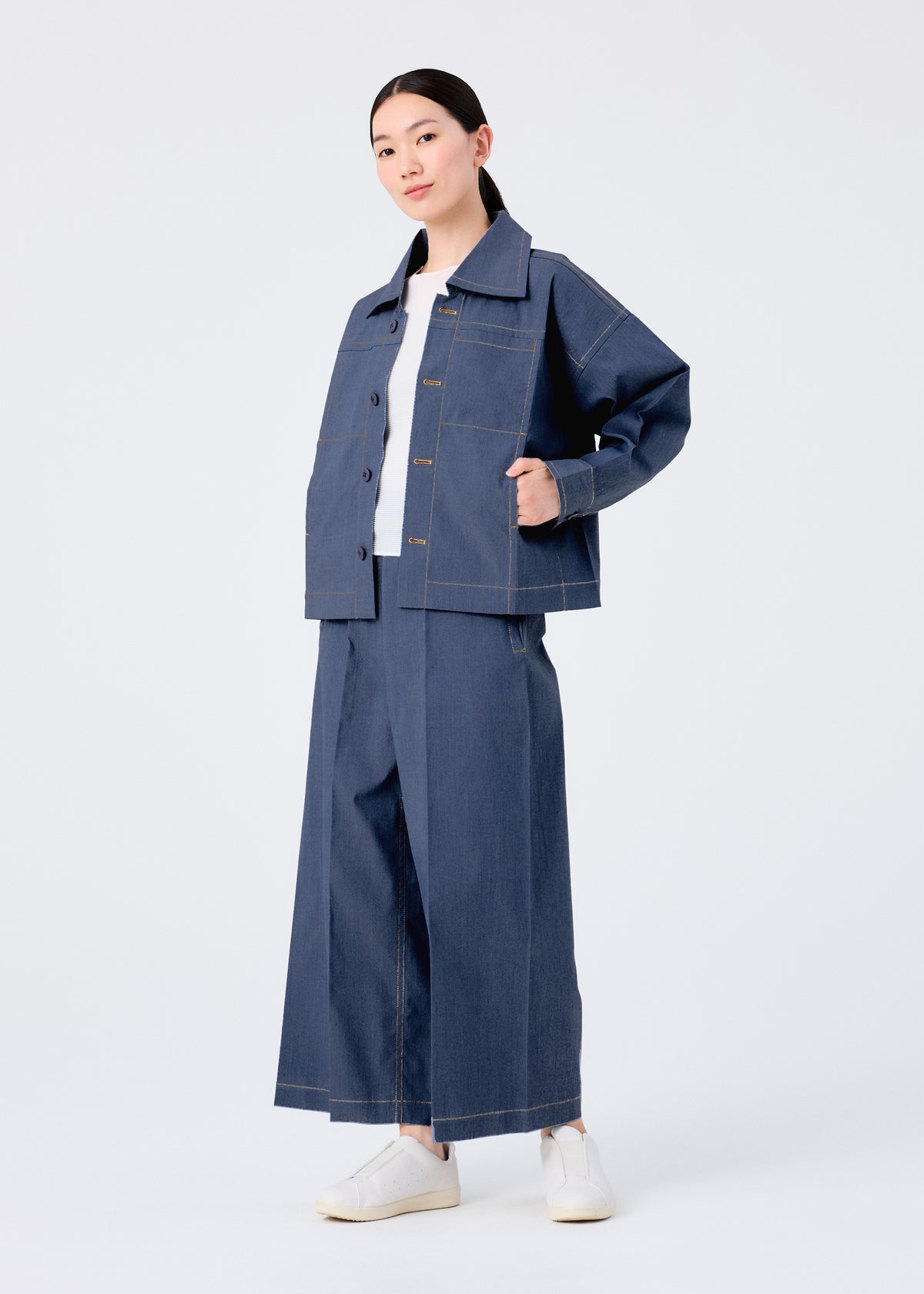FLAT DENIM、ウィメンズ_ジャケット&コート_ジャケット＆ブルゾン、着用画像4