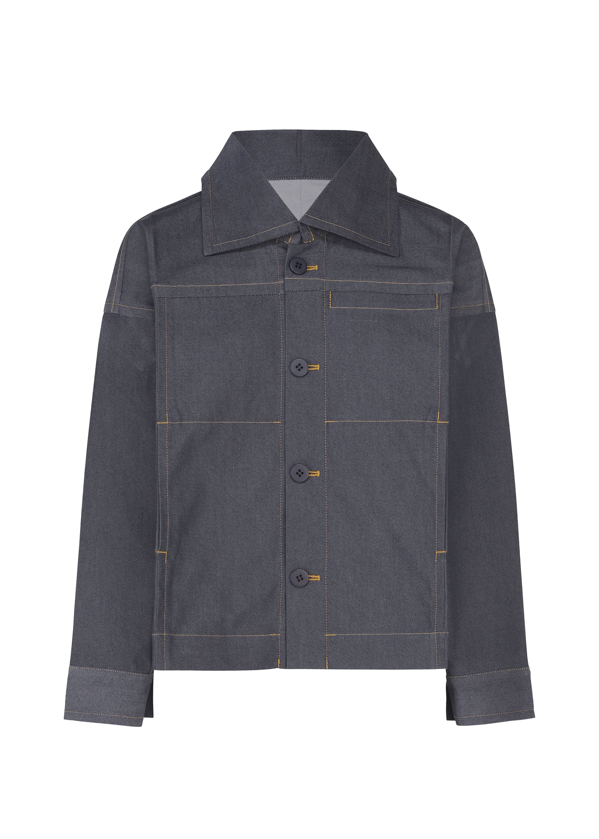 FLAT DENIM、ウィメンズ_ジャケット&コート_ジャケット＆ブルゾン、ネイビー