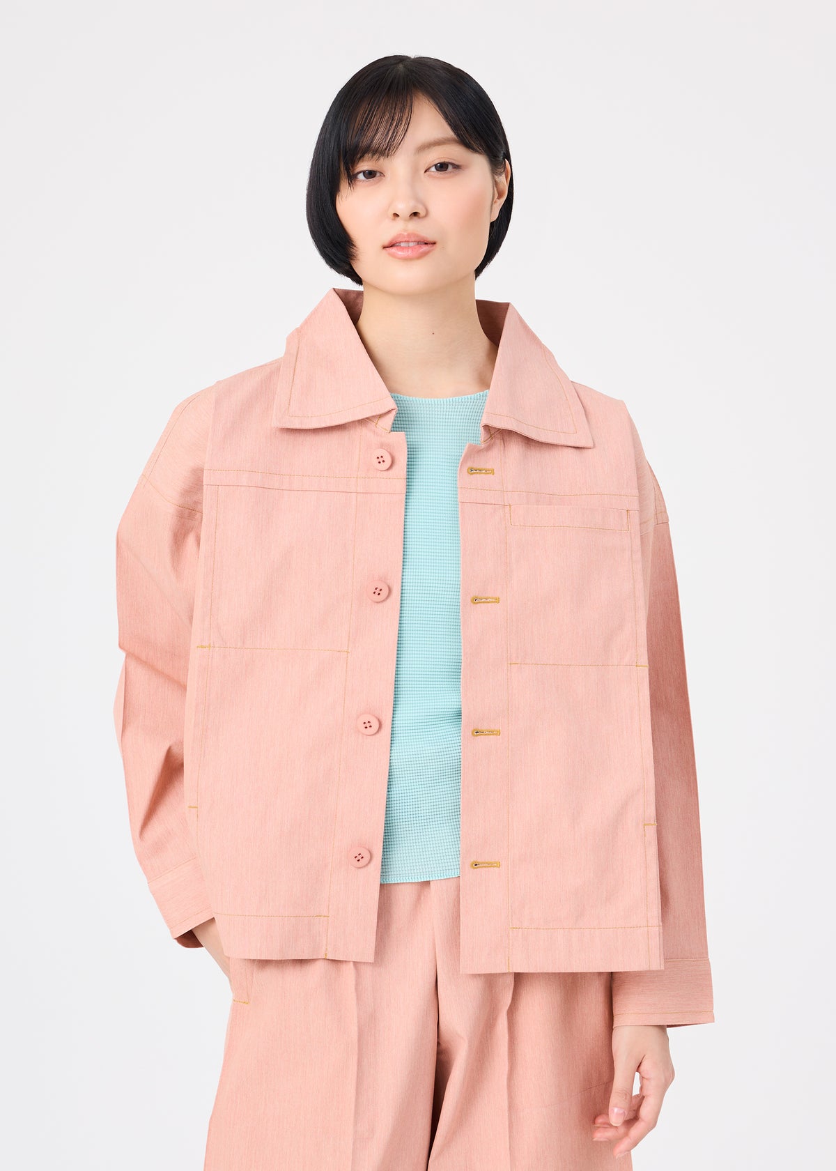 FLAT DENIM SEASONAL、ウィメンズ_ジャケット&コート_ジャケット＆ブルゾン、着用画像1