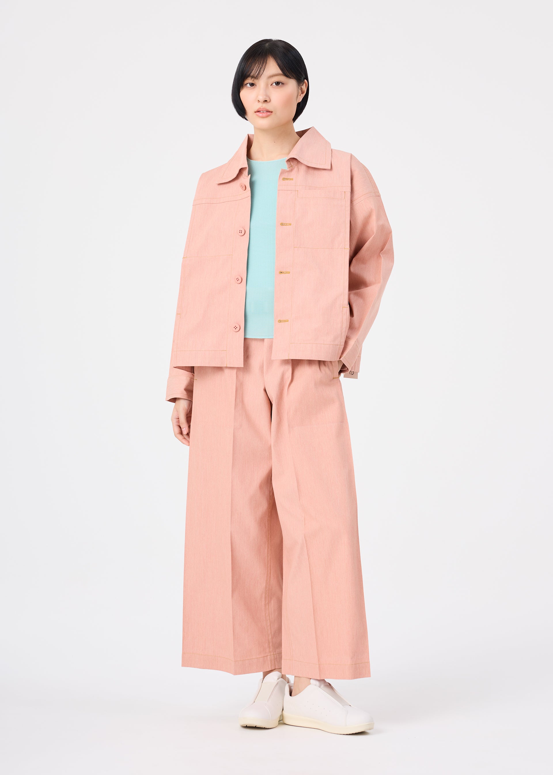 FLAT DENIM SEASONAL、ウィメンズ_ジャケット&コート_ジャケット＆ブルゾン、着用画像3