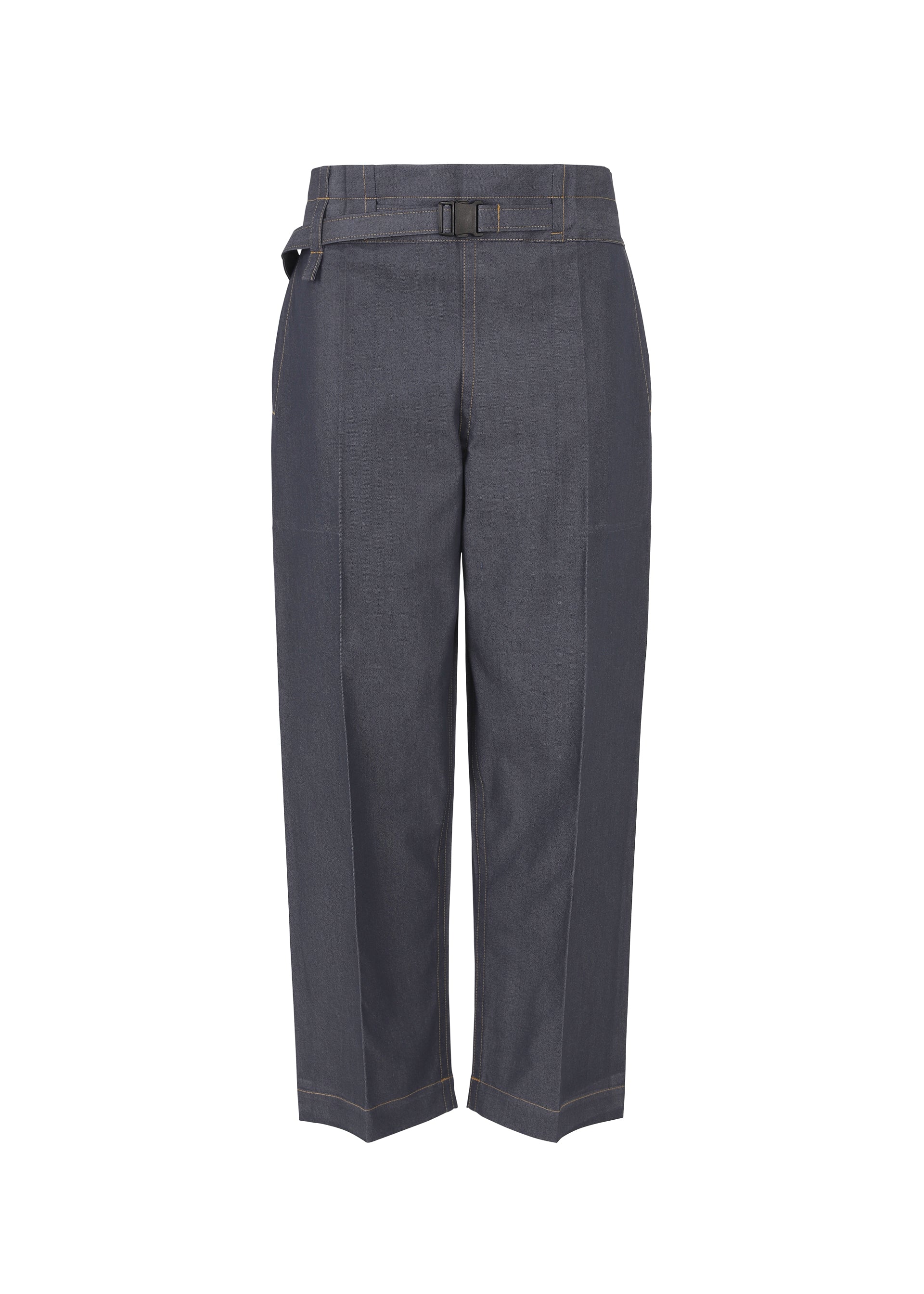 FLAT DENIM、ウィメンズ_パンツ、ネイビー
