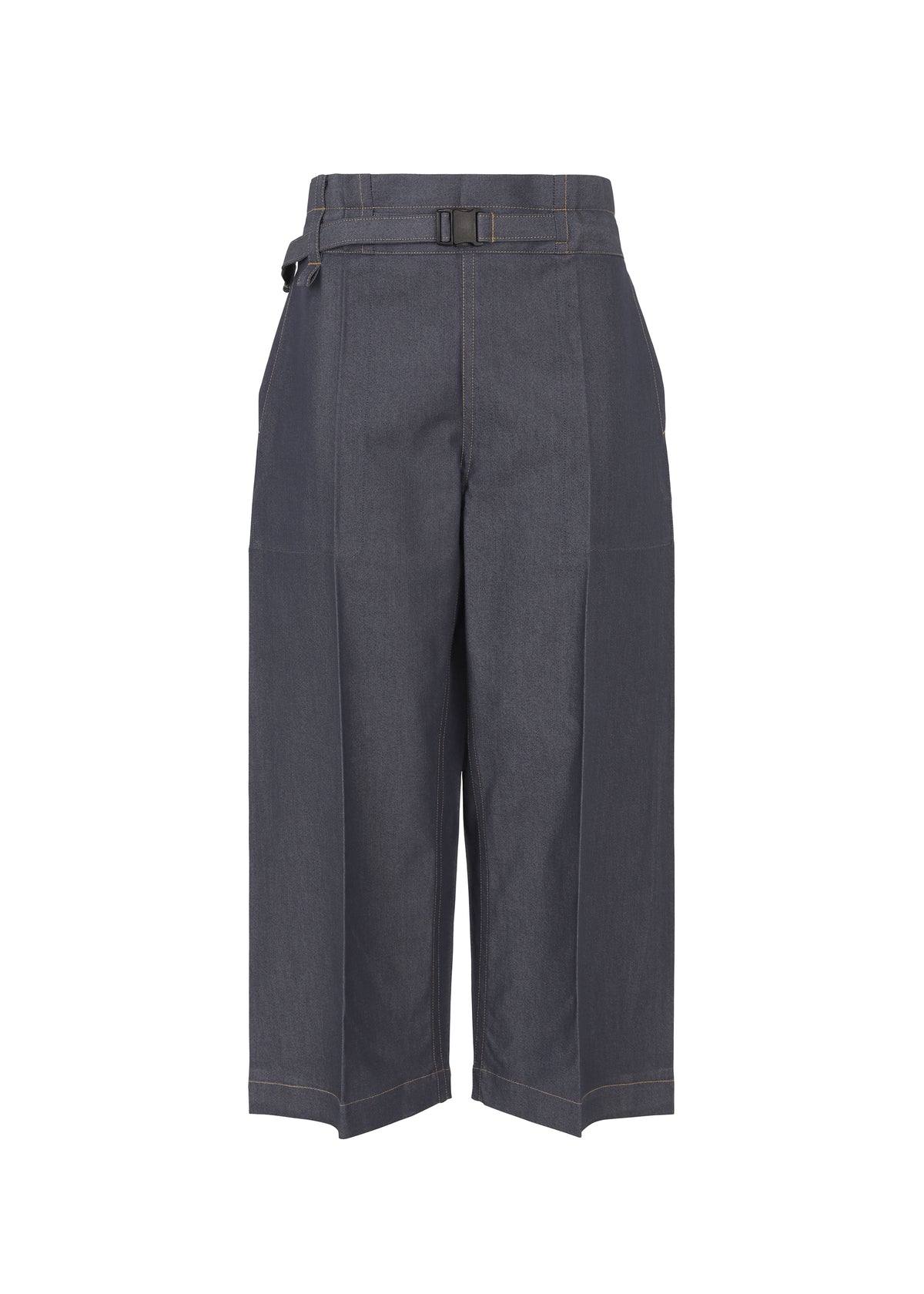 FLAT DENIM、ウィメンズ_パンツ、ネイビー
