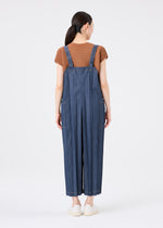 DENIM PLEATS BOTTOM、ウィメンズ_ジャンプスーツ、着用画像2