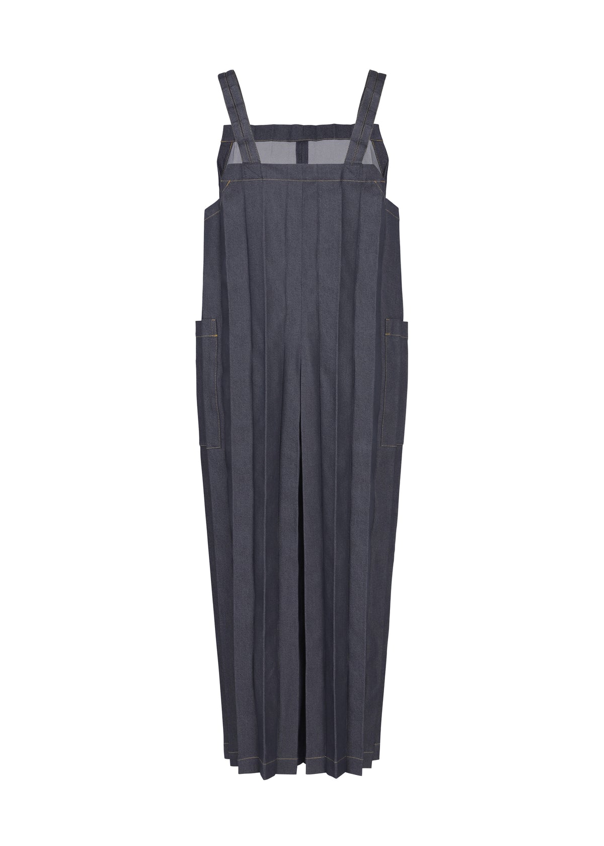 DENIM PLEATS BOTTOM、ウィメンズ_ジャンプスーツ、ディテール画像1