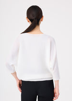 DOLMAN STRETCH PLEATS、ウィメンズ_トップス_トップ、着用画像2