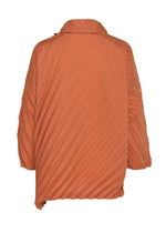 ANGLE PLEATS SHIRT、ウィメンズ_トップス_トップ、ディテール画像1