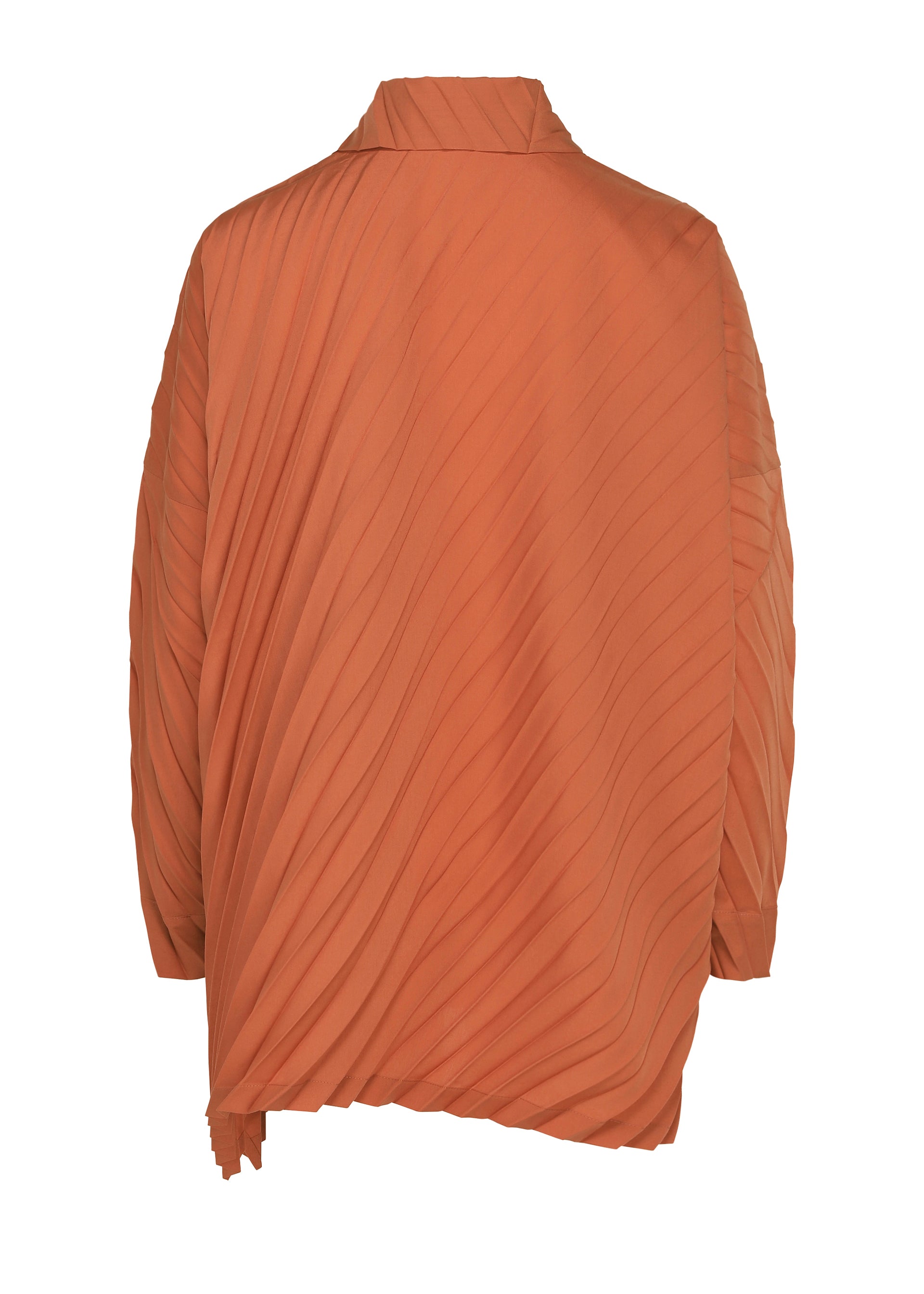 ANGLE PLEATS SHIRT、ウィメンズ_トップス_トップ、ディテール画像1