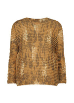 LEAF PLEATS SHIRT