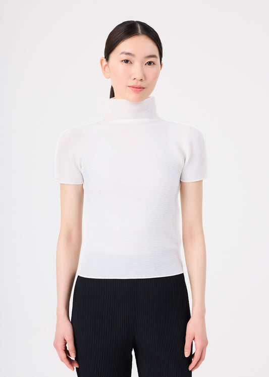 STRETCH PLEATS、ウィメンズ_トップス_トップ、着用画像1