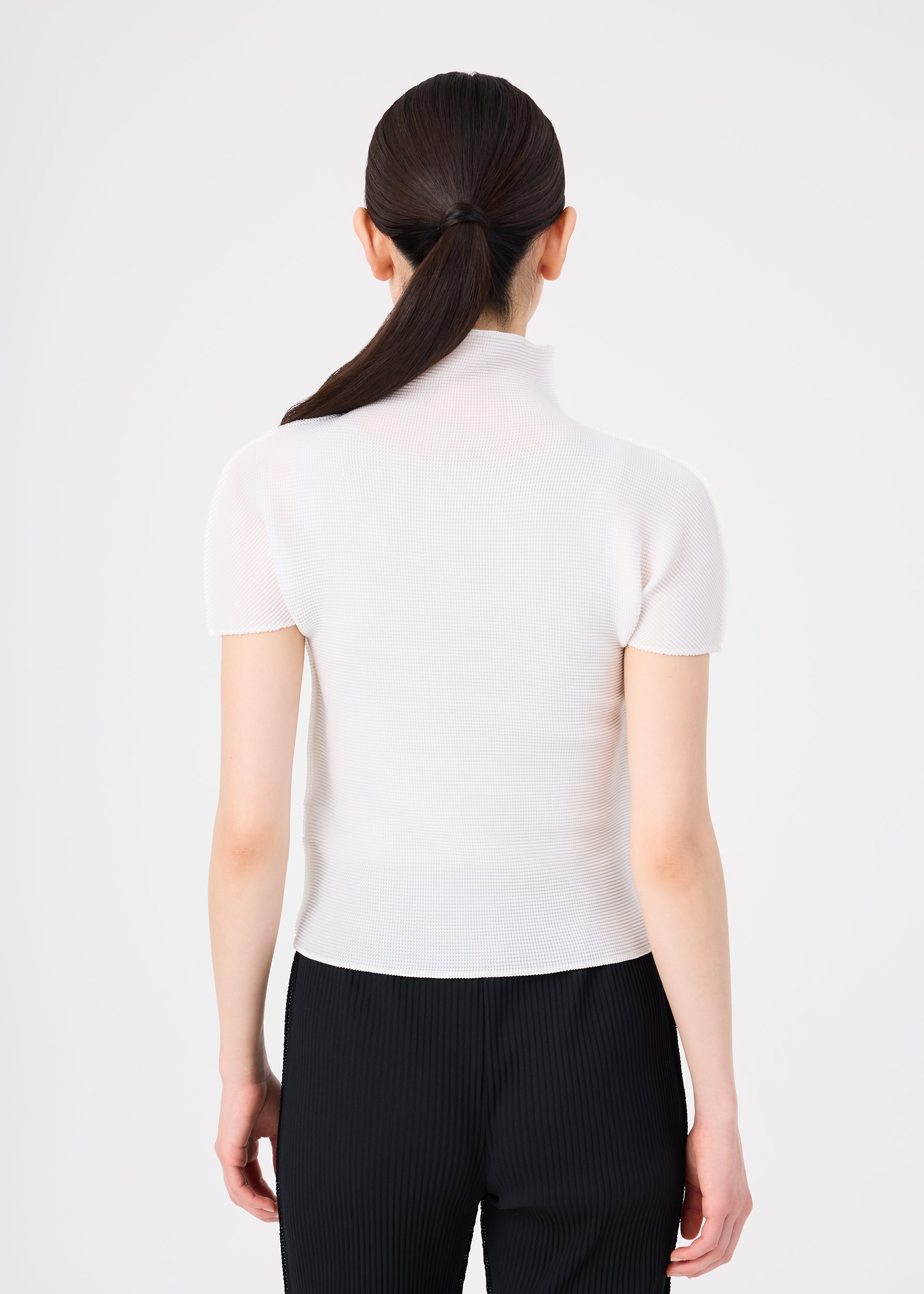STRETCH PLEATS、ウィメンズ_トップス_トップ、着用画像2