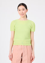 STRETCH PLEATS 1、ウィメンズ_トップス_トップ、着用画像4