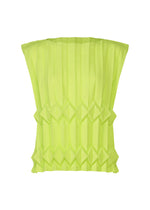 TREE PLEATS、ウィメンズ_トップス_トップ、イエロー