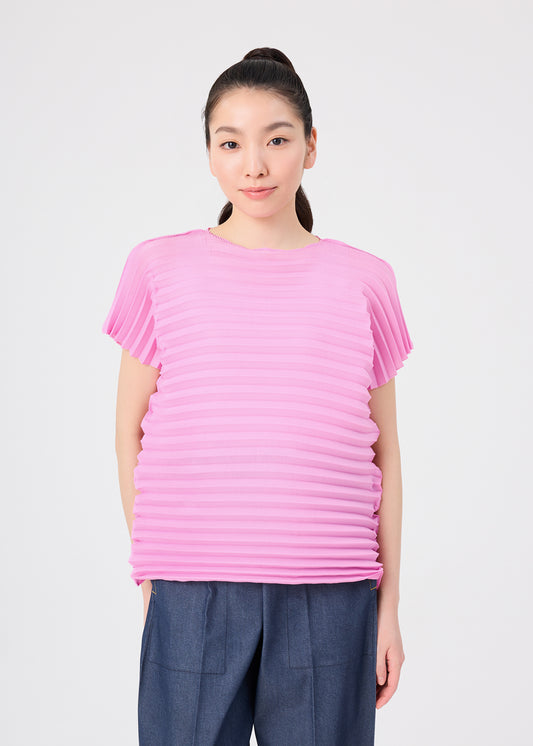 ACCORDION STRETCH PLEATS、ウィメンズ_トップス_トップ、着用画像1