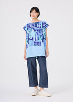BUILDING PRINT SHIRT、ウィメンズ_トップス_トップ、着用画像3