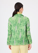LEAF PLEATS SHIRT、ウィメンズ_トップス_カーディガン、着用画像2