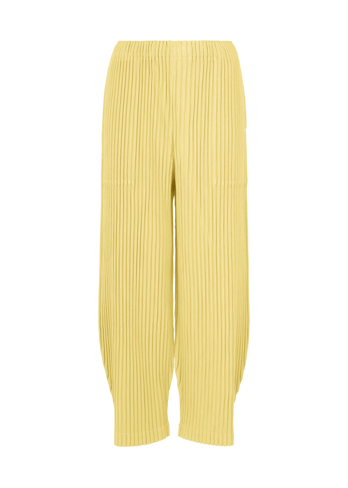 CORDUROY PLEATS、ウィメンズ_パンツ、イエロー