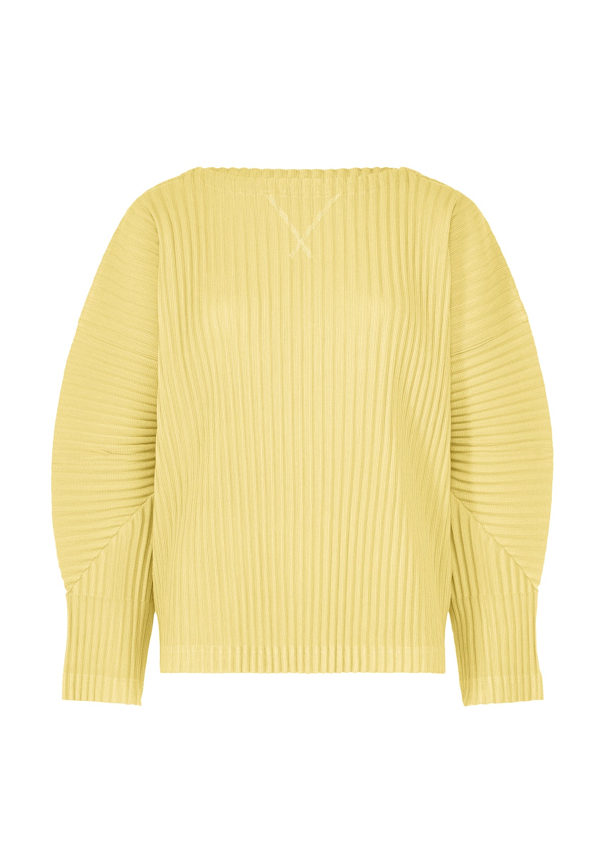 CORDUROY PLEATS、ウィメンズ_トップス_トップ、イエロー