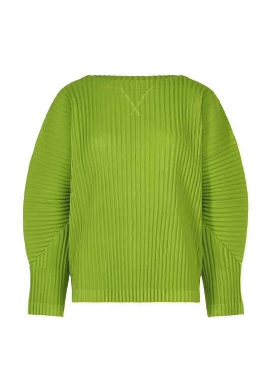 CORDUROY PLEATS、ウィメンズ_トップス_トップ、グリーン