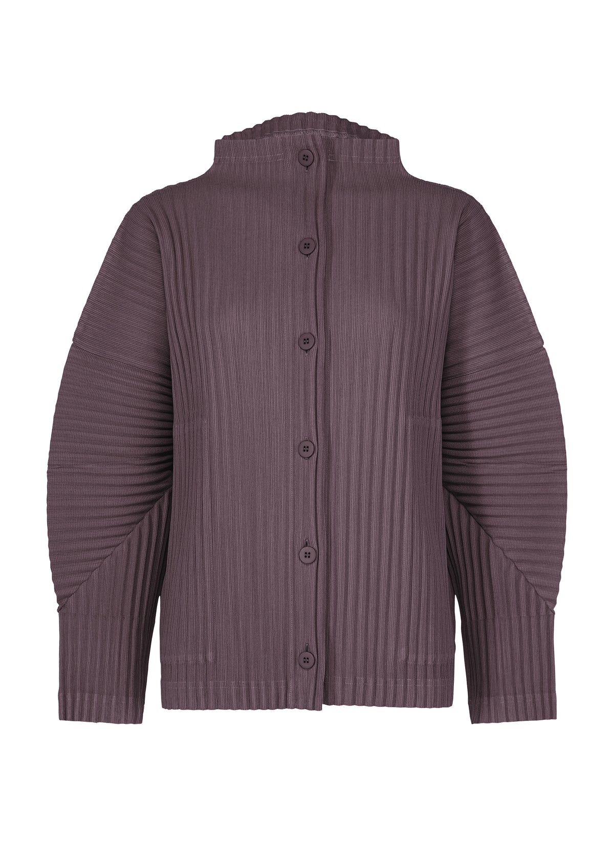 CORDUROY PLEATS、ウィメンズ_トップス_カーディガン、グレー