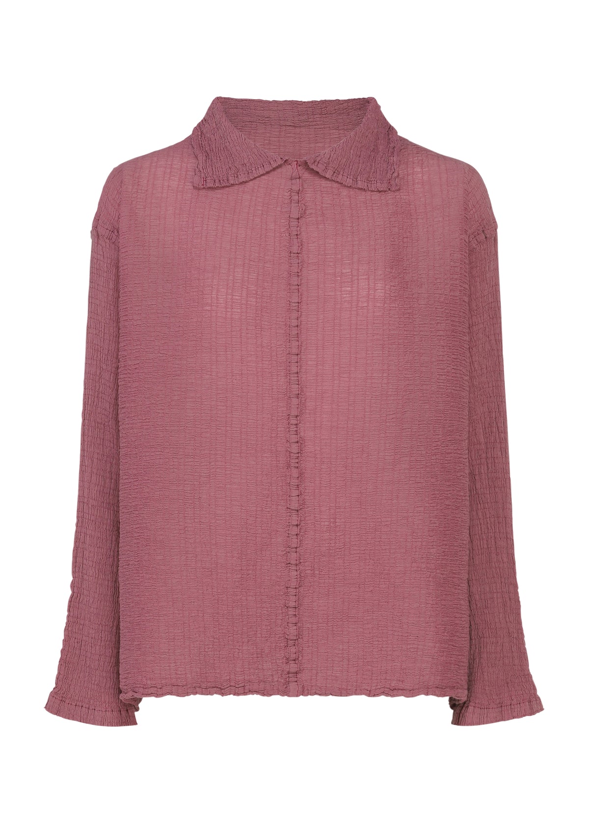 POLYCOTTON CREPE、ウィメンズ_トップス_トップ、ピンク