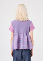 STRIPE CAULIFLOWER、ウィメンズ_トップス_トップ、着用画像2