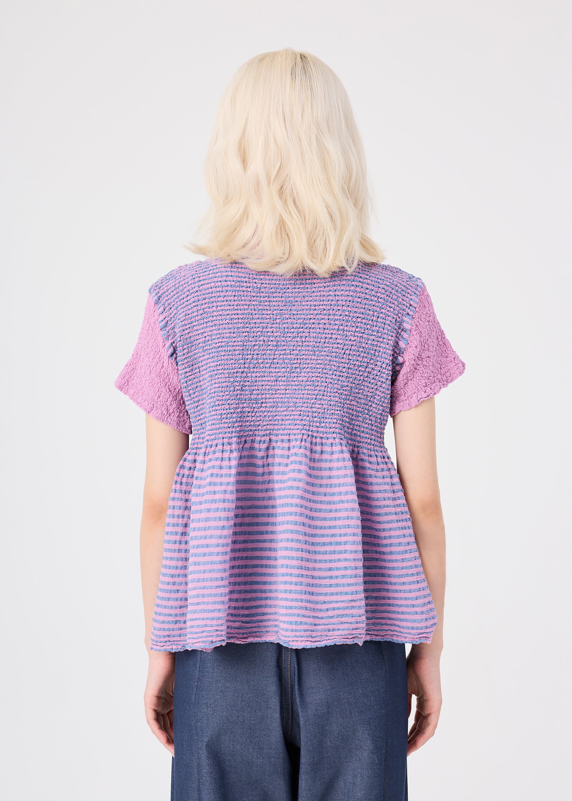 STRIPE CAULIFLOWER、ウィメンズ_トップス_トップ、着用画像2